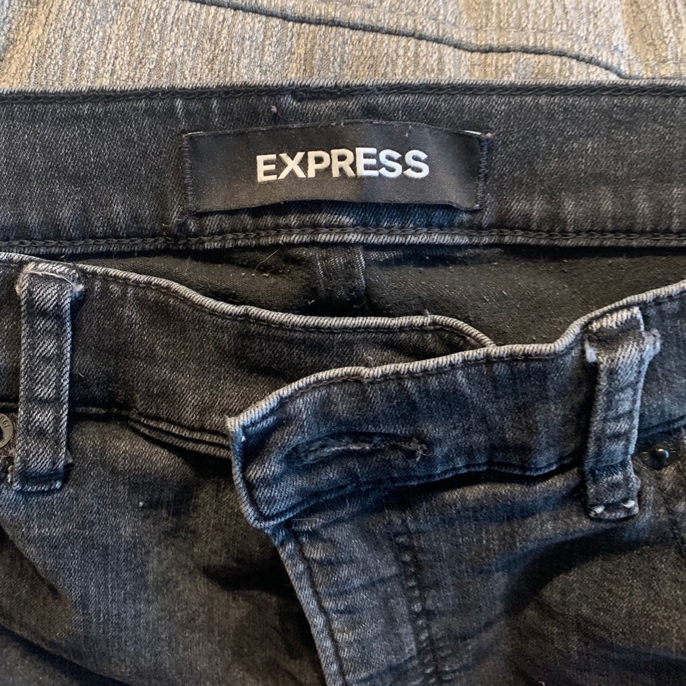 Express Stretch Plus Denim Perfect Super High Rise